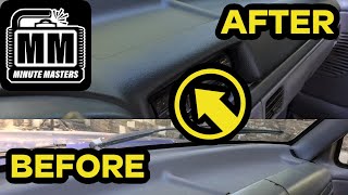 How to Install a Dash Coverlay  Product Review  1995 Ford F150 [upl. by Sitof]