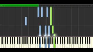 Gymnopedie 3  Erik Satie Piano Tutorial Synthesia [upl. by Ycrem489]