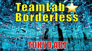 TEAM LAB BORDERLESS TOKYO JAPAN INCREDIBLE ATTRACTION ART HOW TO GET TO [upl. by Siddon]