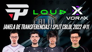 JANELA CBLOL 2022 11 ROBO ESTA QUASE DEFINIDO LOUD E PAIN NA JANELA [upl. by Mcafee]