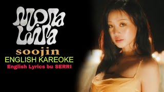 SOOJIN  MONA LISA  ENGLISH KARAOKE WITH BRAKING VOCALS [upl. by Stephens874]