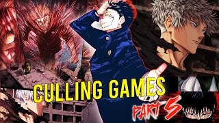 jujutsu kaisen culling game arc part 5  final part  gojo returns [upl. by Aikrahs]