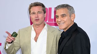 George Clooney and Brad Pitt Were Totally Fine Making Fun of Their Age in Wolfs Says Director [upl. by Oigres]