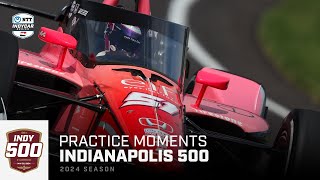 Top moments from qualifying day practice for 2024 Indy 500  Extended Highlights  INDYCAR [upl. by Yznil706]