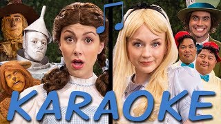 DOROTHY vs ALICE Karaoke Princess Rap Battle Instrumental Singalong [upl. by Bob]