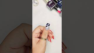 Super Easy Heart Shape Nail Art Design naildesigns nailart shorts youtubeshorts [upl. by Wolsky]