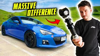 Installing THE BEST Short Shifter in my BRZ [upl. by Etnohc]