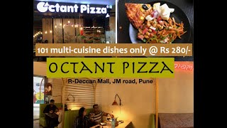 Octant Pizza  Buffet only  Rs 280  Pure Veg Restaurant  Pune  Jain Cuisines [upl. by Ennaharas543]