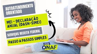 Autaoatendimento Orientado MEI Declaração Anual do MEI  DASN MEI [upl. by Aleciram]