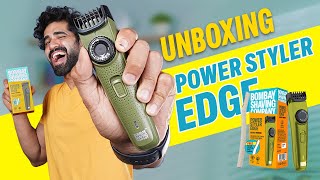 Best Trimmer of 2024  38 Style Settings  Unboxing Power Styler Edge  Bombay Shaving Company [upl. by Noy]