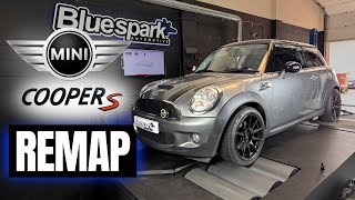 MINI Cooper S 16 R56 172bhp175ps Custom ECU Remap with Dyno Test [upl. by Tara]