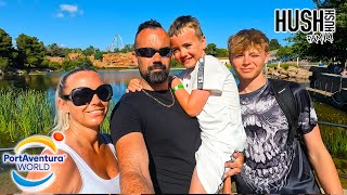 Portaventura Vlog  Our Very FIRST Visit [upl. by Aihsei385]