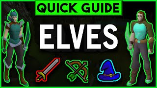 OSRS Elves Slayer Guide  ALL LOCATIONS  Quick Guide 2020 [upl. by Nylave]