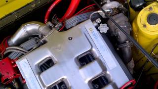 STAG 24V Twin Turbo Cosworth Tornado Engine Baymp4 [upl. by Allistir]