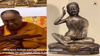 The best and final Teaching of Milarepa HH Dalai Lama I crying for Bodhichitta Yogi Milarepa [upl. by Ydniw769]