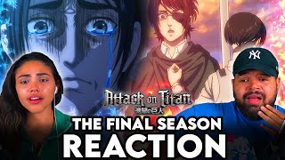 GIVE YOUR HEART 😢  Attack On Titan The Final Season Part 3 Part 1 Reaction [upl. by Llewsor]