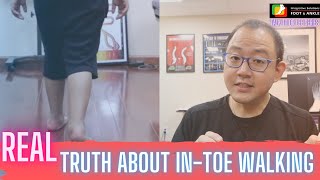 The REAL TRUTH about In Toe Pigeon toes  Manhattan Foot Specialist [upl. by Evelina]