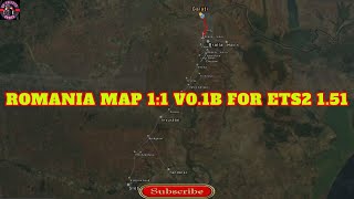 ROMANIA MAP 11 v01b for ETS2 151 [upl. by Inaj632]