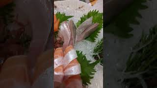 Sashimi cá Ngân và cá Hồi Nhật Bản naucomdilam youtubeshorts [upl. by Oicneserc]