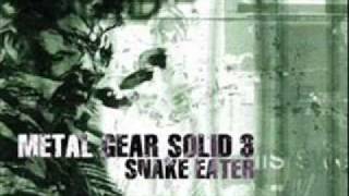 Metal Gear Solid 3 Snake Eater Soundtrack Main Theme OST [upl. by Putnam]