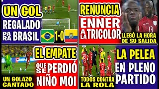 NI UN SEGUNDO MÁS RENUNCIA ENNER A LA TRIC0LOR TE LO PIDE TODO EL PAÍS  EL GOL QUE ERRÓ NIÑO MOI [upl. by Sup]