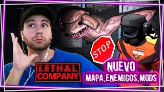 🔴NUEVO MAPA Mas ENEMIGOS NUEVOS MODS en LETHAL COMPANY  COUNTER [upl. by Alfie]