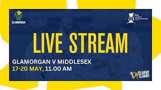 Glamorgan vs Middlesex  Vitality County Championship  Day One [upl. by Kubiak]