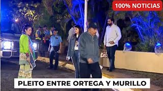 Daniel Ortega y Rosario Murillo se pelean Murillo dejó solo a Ortega en homenaje a Clemente [upl. by Eagle]