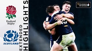 England v Scotland  EXTENDED Highlights  Historic Scotland Victory  Guinness Six Nations 2021 [upl. by Garold]