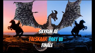 Skyrim AE  MODDED GAMEPLAY Falskaar  QUEST MOD PART VII Finale [upl. by Placidia960]