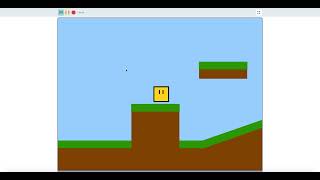 How to make a simple platformer game in scratch  Scratch tutorials [upl. by Buckingham71]