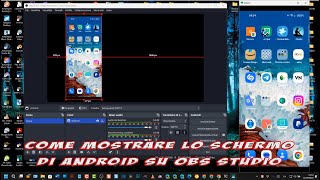 Come mostrare lo schermo di Android su OBS Studio [upl. by Irep]