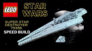 Lego Star Wars Star Destroyer 75356 Construction [upl. by Alol240]