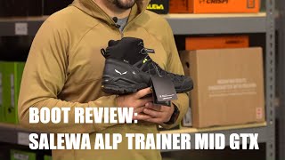 Boot Review Salewa Alp Trainer Mid GTX [upl. by Avat]