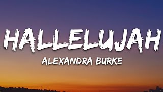 Alexandra Burke  Hallelujah Lyrics [upl. by Leicester]