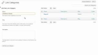 WordPress Link Categories [upl. by Enelime]
