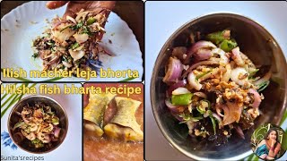 बंगाली स्टाइल हिलसा मछली का भरता hilsha fish bharta recipe ilish macher leja bhorta recipe ♥️👌 [upl. by Elidad215]