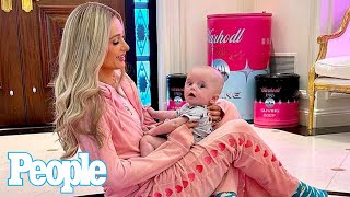 Paris Hilton Celebrates Son Phoenix Turning 6 Months Old  People [upl. by Frohne58]