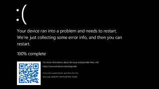 The New BSOD in Windows 11 [upl. by Kolosick]