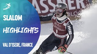 Braathen takes centre stage in Slalom race  Val dIsère  FIS Alpine [upl. by Amles]