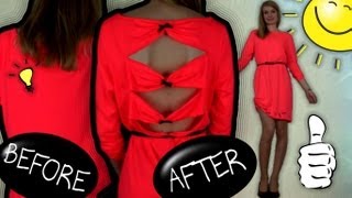 DIY Fashion How to Renovate Recycle your Old Dress [upl. by Ernst317]