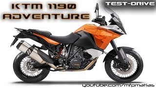 KTM 1190 ADVENTURE  Testdrive RAW [upl. by Ahsiram]