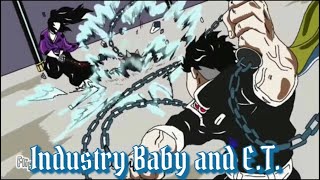 Kokushibo Vs Sanemi amp Gyomei AMV Lil Nas X amp Katy Perry Industry Baby amp ET [upl. by Menides]