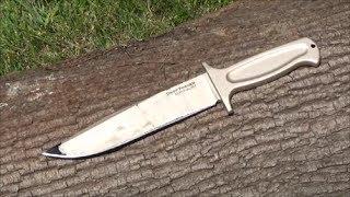 Cold Steel Drop Forged Survivalist Knife Review [upl. by Ezzo]