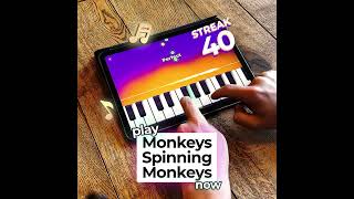 Monkeys Spinning Monkeys  Piano Play Along [upl. by Rebmaed]