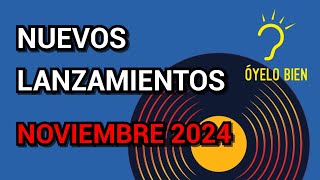 NUEVOS LANZAMIENTOS Noviembre 2024  Opeth The Cure Tyler Linkin Park Rauw Alejandro [upl. by Litsyrk393]