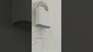 Jio air fiber 5g installation electric jioairfiber jkindianelectrician [upl. by Oralee]