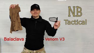 NB Tactical Venom and balaclava REVIEW [upl. by Juli346]