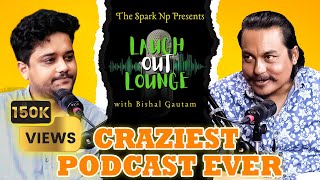 Laugh Out Lounge with Bishal Gautam  ft Sandip Chhetri sandipchhetri7974 Bishal3437 EP  4 [upl. by Kcirrej]