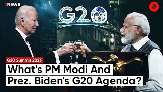 G20 Summit 2023 PM Modi and Joe Biden to Discuss G20 Agenda Multilateral Reforms And More [upl. by Karee]